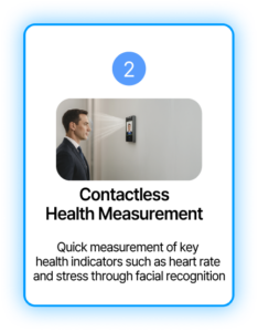 ubio healthid contactless health measurement