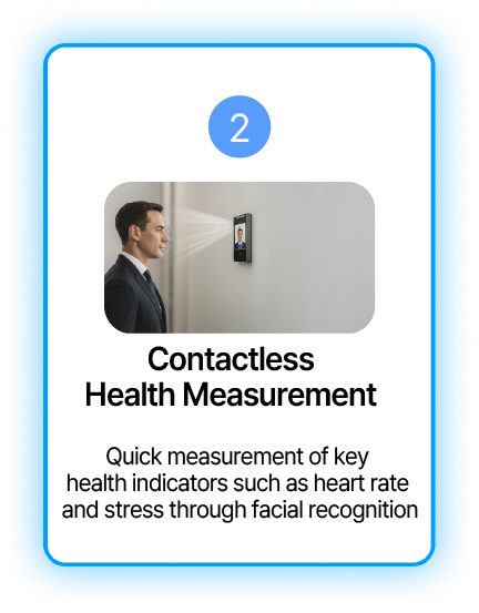 UBio-Core HealthID 14 ubio healthid contactless health measurement